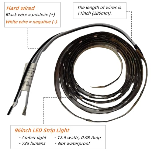 Tira LED flexible ámbar 96 pulgadas Dream lighting miniatura 4