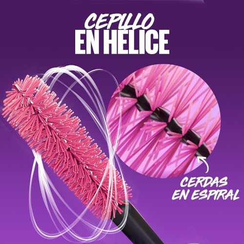 Maybelline New-York - Mascara Effet Extension de Cils Extra Noir - Longueur & Volume - Tenue 24H - Falsies Surreal Meta Black - Noir - 10 ml (Lot de 2)