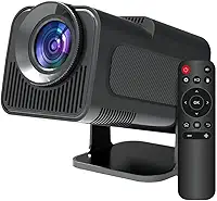 Projetor Portatil Mini 5g Wifi 6 Bluetooth 5.0 Android 11 HY320 Projetor 4K 1080 Full HD Suporte 12000 Lumens Para Celular LED Auto Correção Horizontal 180° Linha Premium