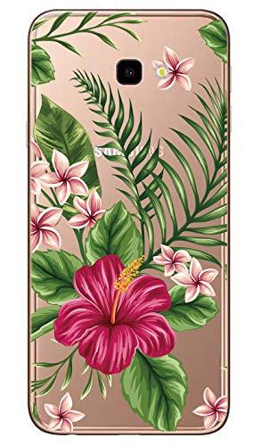 NOVAGO Compatible avec Samsung Galaxy J4 Plus/J4 +/J4 Core -Coque Souple Solide Anti Choc avec Impression (1 Coque, Exotique)