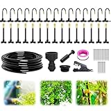 15m Kit de système d'arrosage de jardin réglable – Nouveau système d'irrigation avec ...