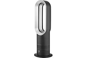 Dyson Hot + Cool Jet Focus AM09 Fan Heater in Black/Nickel