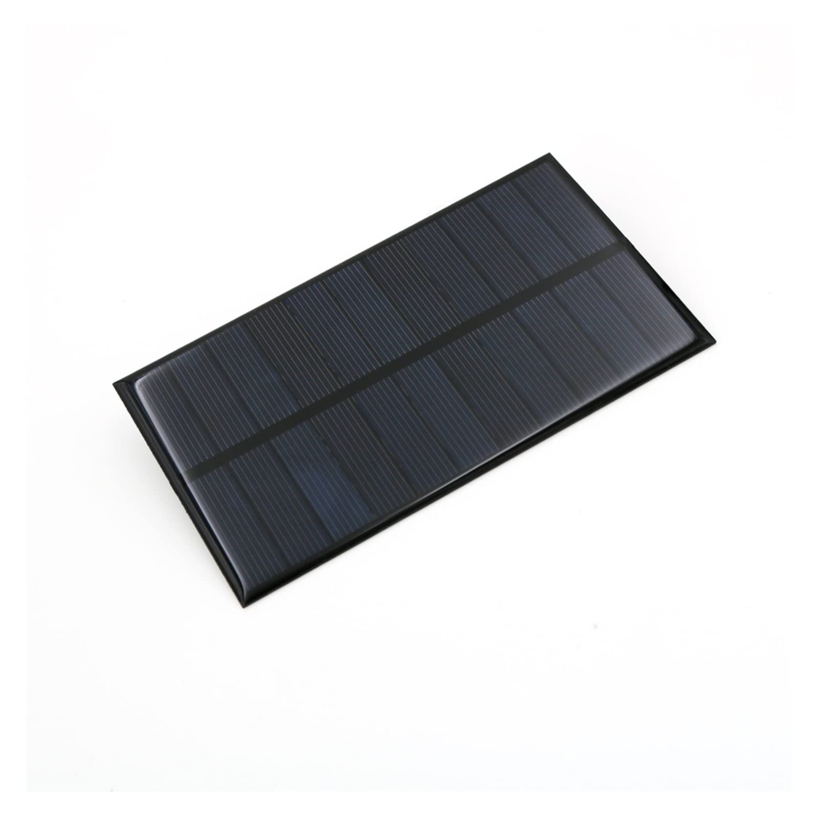 Panel Solar, 1 0pcs 5V 1.5W 13 Panel solar epoxi de 3 mm*76 mm Bricolaje for cargadores de teléfonos celulares de batería, módulo de silicio monocristalino for acampar