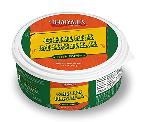 Bhaiyaji's Ready To Eat Indian Meals - Heat And Eat Variety Pack 5 Pack #TOP3