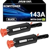 Premium 143A Compatible Toner Cartridge Replacement for HP 143A W1143A Reload Kit 143AD for Laser Neverstop 1001nw Printer MFP 1202w 1202nw 1201n Ink Cartridge(2PK,2500 Pages)
