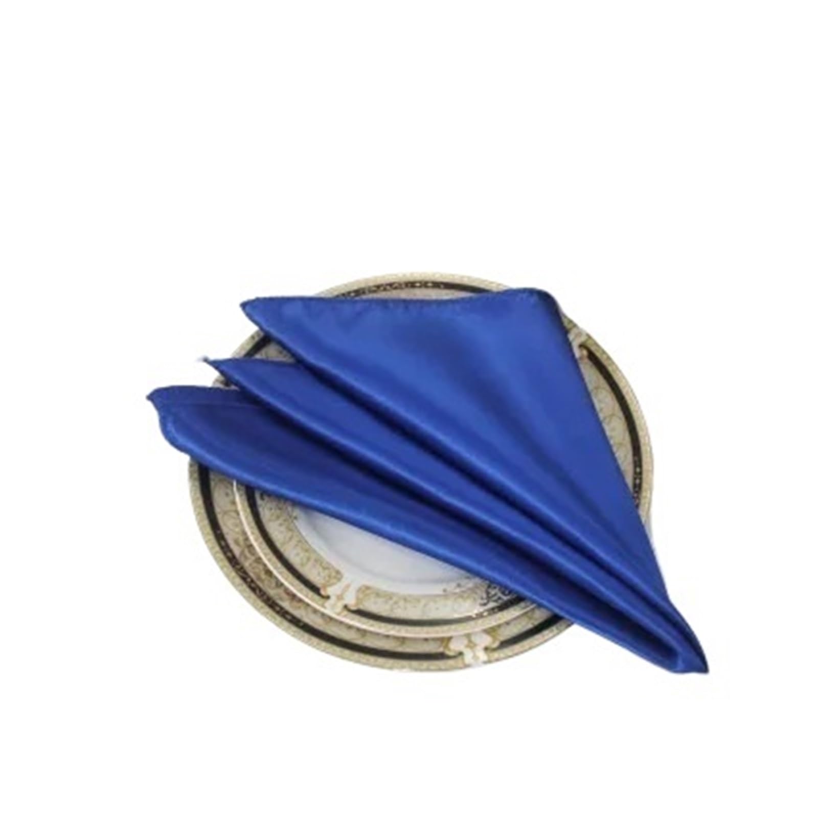Satin Dinner Napkins Wedding 40cm*40cm Satin Table Napkin(Color 8)