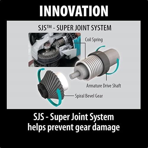 Miniatura 5 de Makita ga5020y 5-Inch amoladora de ángulo con sistema de Articulación de Super