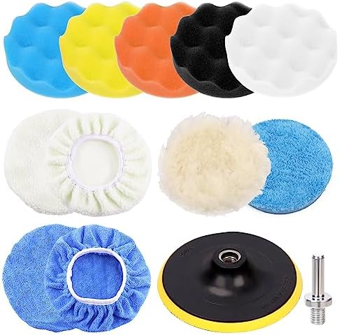 Buffing Polishing Pads, SPTA 5Pcs 5.5 Inch Face For Italy - Foto 7