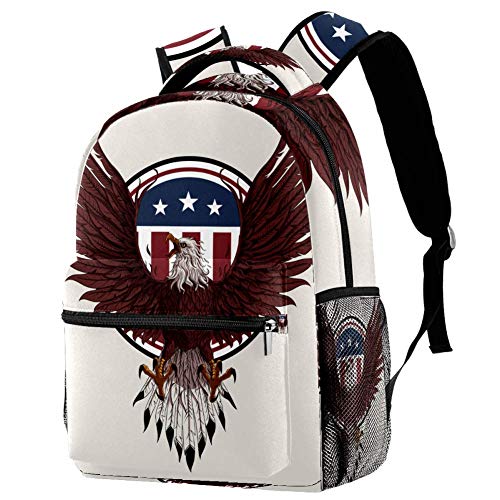 Ferocious Eagle: Mochila escolar para niñas  diseño de águila
