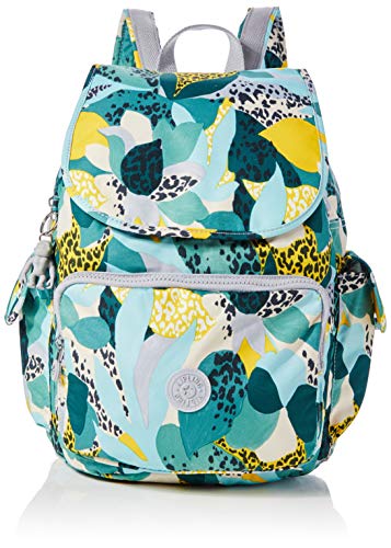 Kipling City Pack  Mochilas para Mujer  Multicolor  Urban Jungle   32x37x18.5 cm