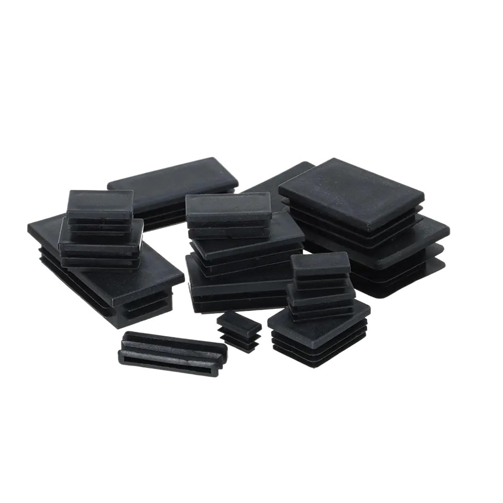Cojín antideslizante para evitar ruidos y proteger suelos con tapones rectangulares de 30x60mm