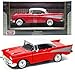 Motormax 1957 Chevy Bel Air Coupe 1/24 Red 73228AC-RD