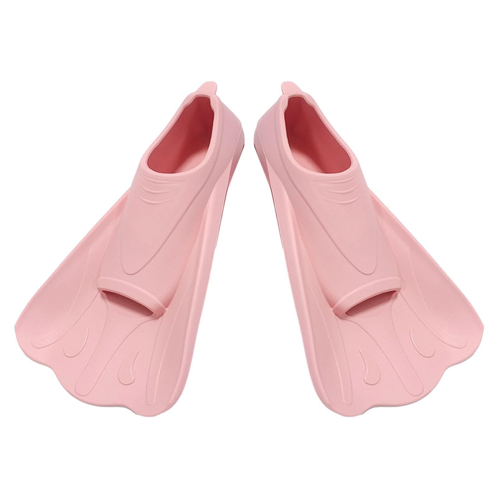 Schwimmflossen Kinder | Professionelle Kurze Flossen zum Tauchen Schnorcheln - Kinder Schwimmtraining für Jungen, Mädchen, Anfänger