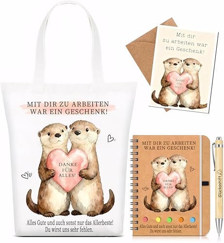 Eyezeeption Abschiedsgeschenk Kollegen, 5 Stück Kollegen Geschenk Dankeschön Geschenke Abschiedsgeschenk Kollegin, Abschied Kollegin Erzieherin Lehrerin Ruhestand Geschenk Geschenke Für Kollegen