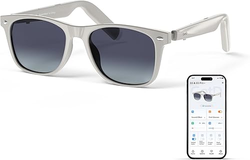Miniatura 12 de Gafas de IA para hombres y mujeres, lentes inteligentes con tecnología ChatGPT, traducción AI en tiempo real con 107 idiomas, reproducción de música