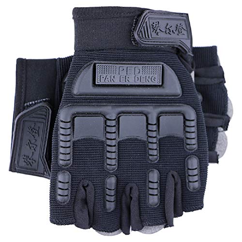 Children Half Finger Fingerless Short Gloves Mitt Mitten for Cycling MTB Exercise Skate