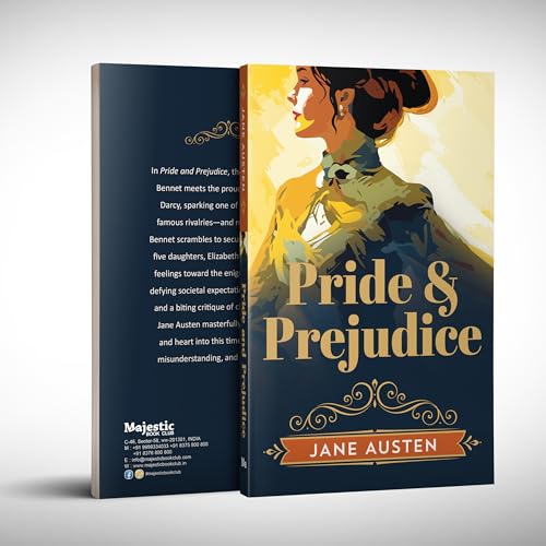 Image of Jane Austen's Beloved Classics (Set of 5 Books) | Pride & Prejudice, Emma, Sense & Sensibility, Persuasion and Mansfield Park | Beautiful Gift Box of Unabridged Classic