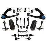 18 Pc Complete Suspension Kit Inner & Outer Tie Rod Ends, Lower Ball Joints, Shock Mount Bushings,...