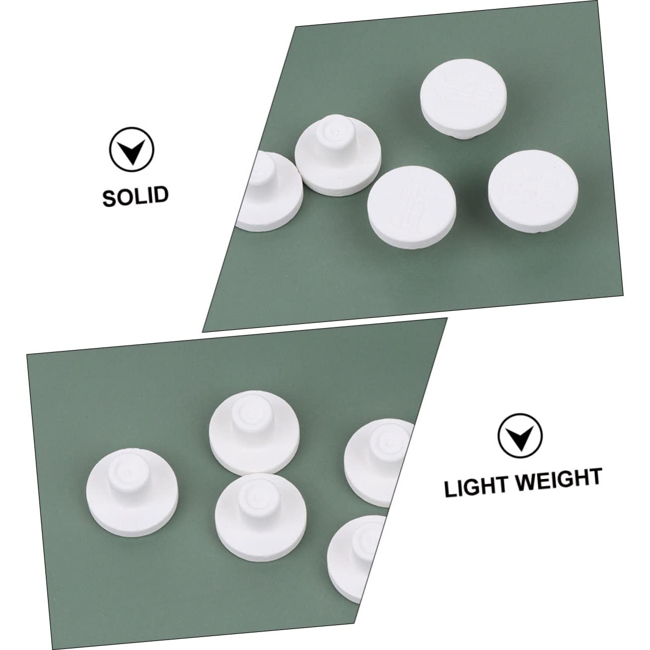 POPETPOP 45stücke Korallen-Plugs Keramik Coralline Basen Für Aquarien Für Zucht Und Dekoration Von Lebenden Korallen Passend Für Kleine Ritzen Und Spalten