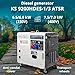 Könner & Söhnen KS 9200HDES-1/3 ATSR - Power generator 18hp, 4-stroke diesel engine with E-start, preheater, automatic voltage regulator, low noise, 7500/6400 watts, 1x16A (400V)/ 1x32A (230V)