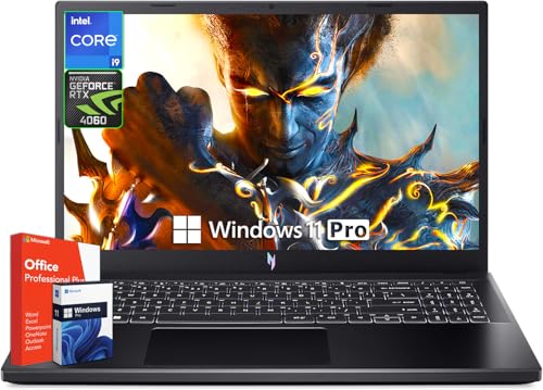 acer Nitro V15 Gaming Laptop, inch FHD 144Hz Display, Intel