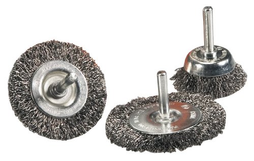 Image of Hobart 770390 Circular Shank Power Brush, 3-CIR /CRS