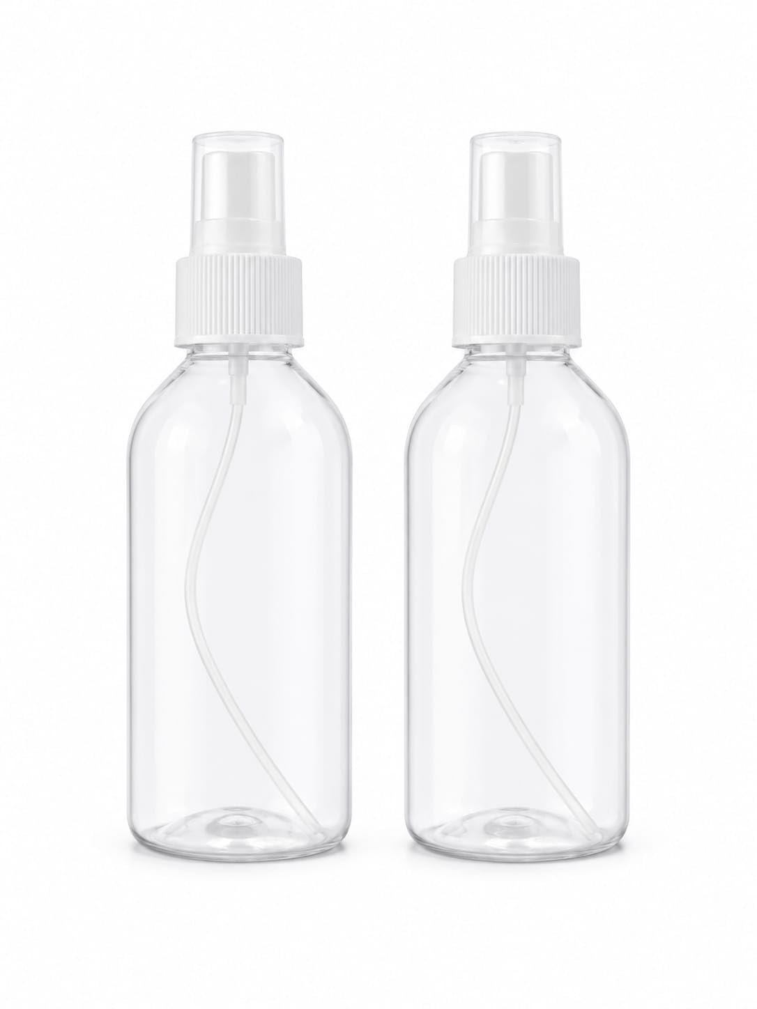 Fine Mist Spray Bottles (200ml) – BPA Free Refillable Empty pet Spray Bottles, Ultra Fine Mist Sprayer for Water, Hair, Face, Plants, Essential Oils & Cleaning Solutions (Pack of 2)-image-5