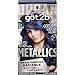 got2b Metallics Permanent Hair Dye, Blue Mercury M67, Hair Color for Women & Men, Formulated with Metallic-Shine Booster for Cool, Shimmering Tones, Lasts Up to 30 Washes, 1 Kit