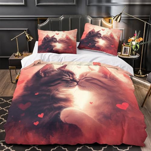 Housse de couette 200x200 microfibre hypoallergénique éclair dissimulé - 2