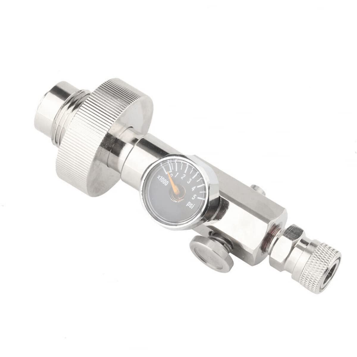 RANRAO HPA Adaptateur de charge pour station de remplissage, 4500 psi 300 bar G5/8 HPA haute pression Air Scuba DIN station-service adaptateur valve de charge, pour le remplissage d'air PCP sur
