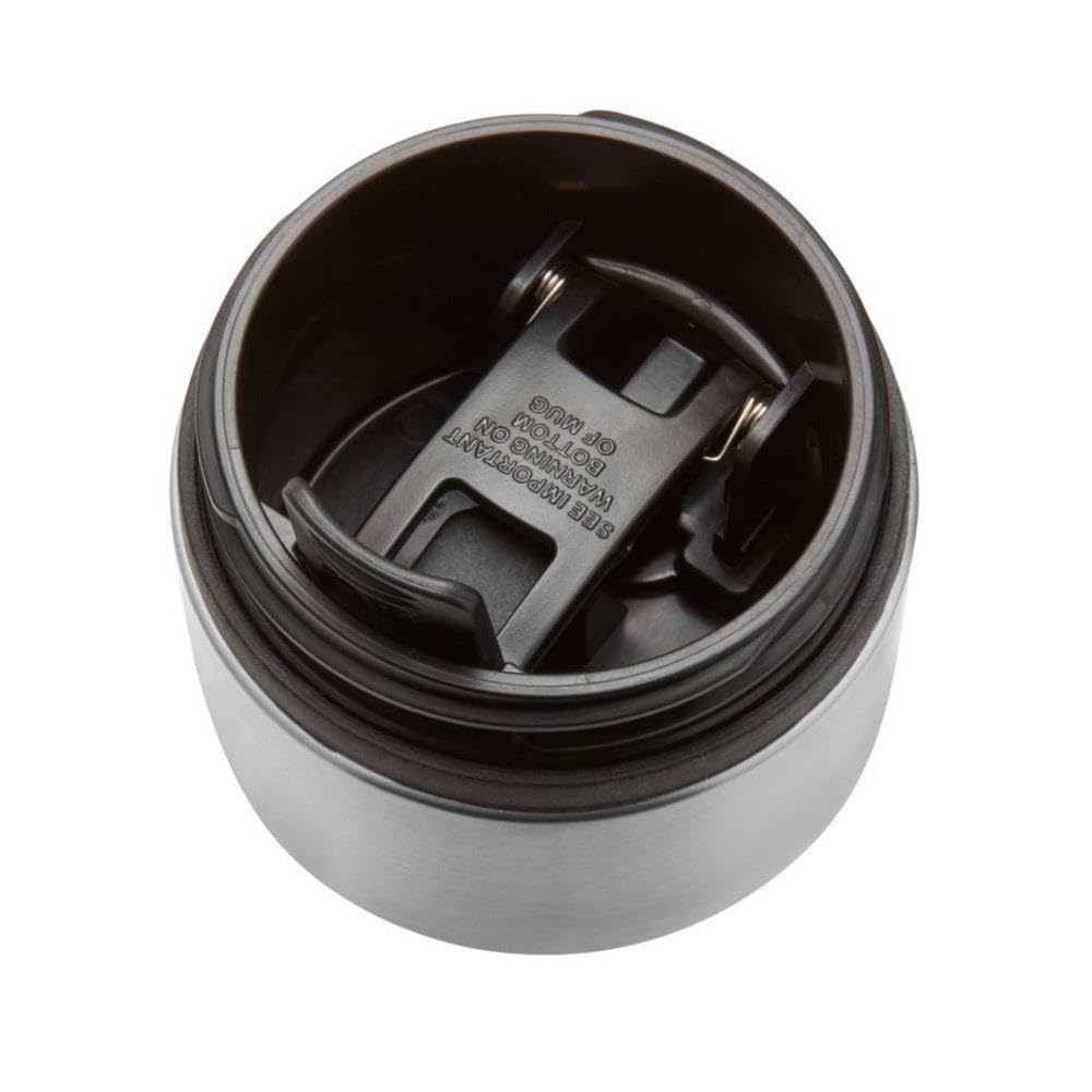 Contigo Luxe Autoseal Termos Bardak 360 ml, Paslanmaz Çelik, 5 Saat Sıcak 12 Saat Soğuk, Sızdırmaz, Gri