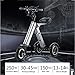 LAZNG Adulto Scooter eléctrico, 36V 250W eléctrica plegable triciclo, bicicleta eléctrica for...