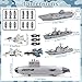 deAO Aircraft Carrier Toy Military Submarine Naval Ship Play Set with Planes Army Toy Battleship for Kids Boys Girls