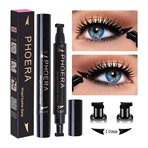 Dual Ended Winged Eyeliner Stamp Waterproof Long Lasting Liquid Smudgeproof Eye Makeup Seal