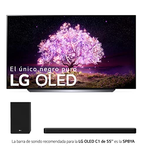 LG-OLED-OLED55C1-ALEXA-Smart-TV-4K-UHD-55-pulgadas139-cm-Inteligencia-Artificial-100-HDR-Dolby-ATMOS-HDMI-21-USB-20-Bluetooth-50-WiFi-Color-Negro-mateTitan LG-OLED-OLED55C1-ALEXA-Smart-TV-4K-UHD-55-pulgadas139-cm-Inteligencia-Artificial-100-HDR-Dolby-ATMOS-HDMI-21-USB-20-Bluetooth-50-WiFi-Color-Negro-mateTitan