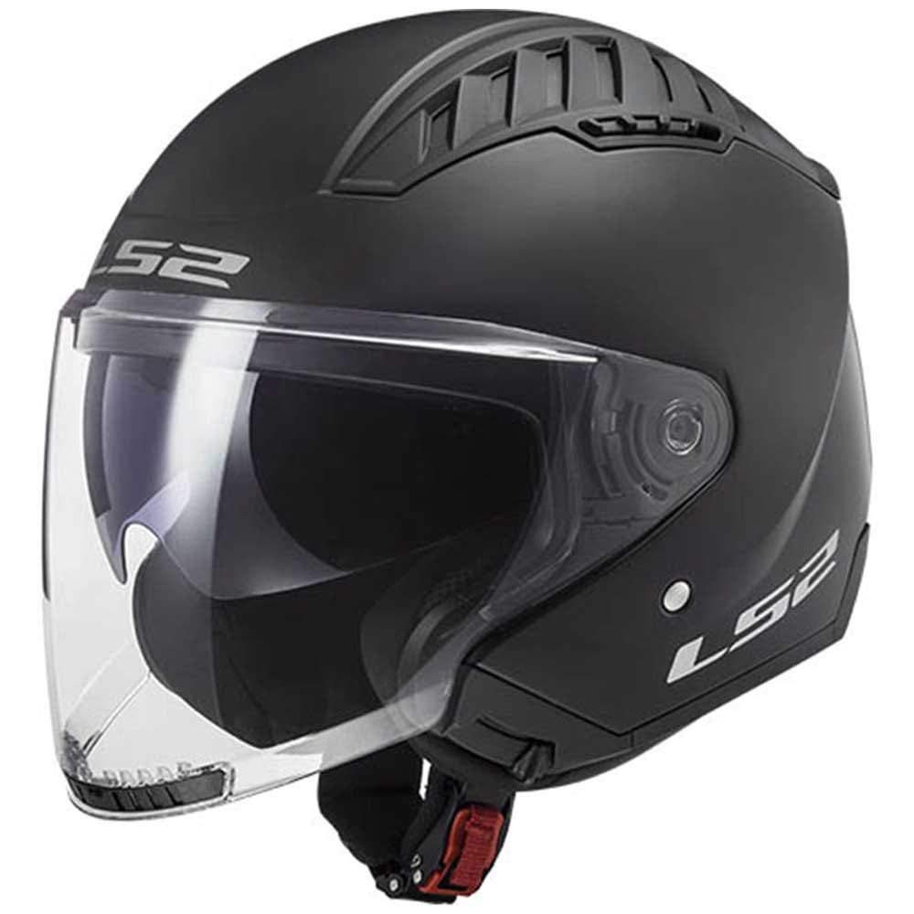 LS2, Casco Moto Jet COPTER SOLID Matt Black, XXL