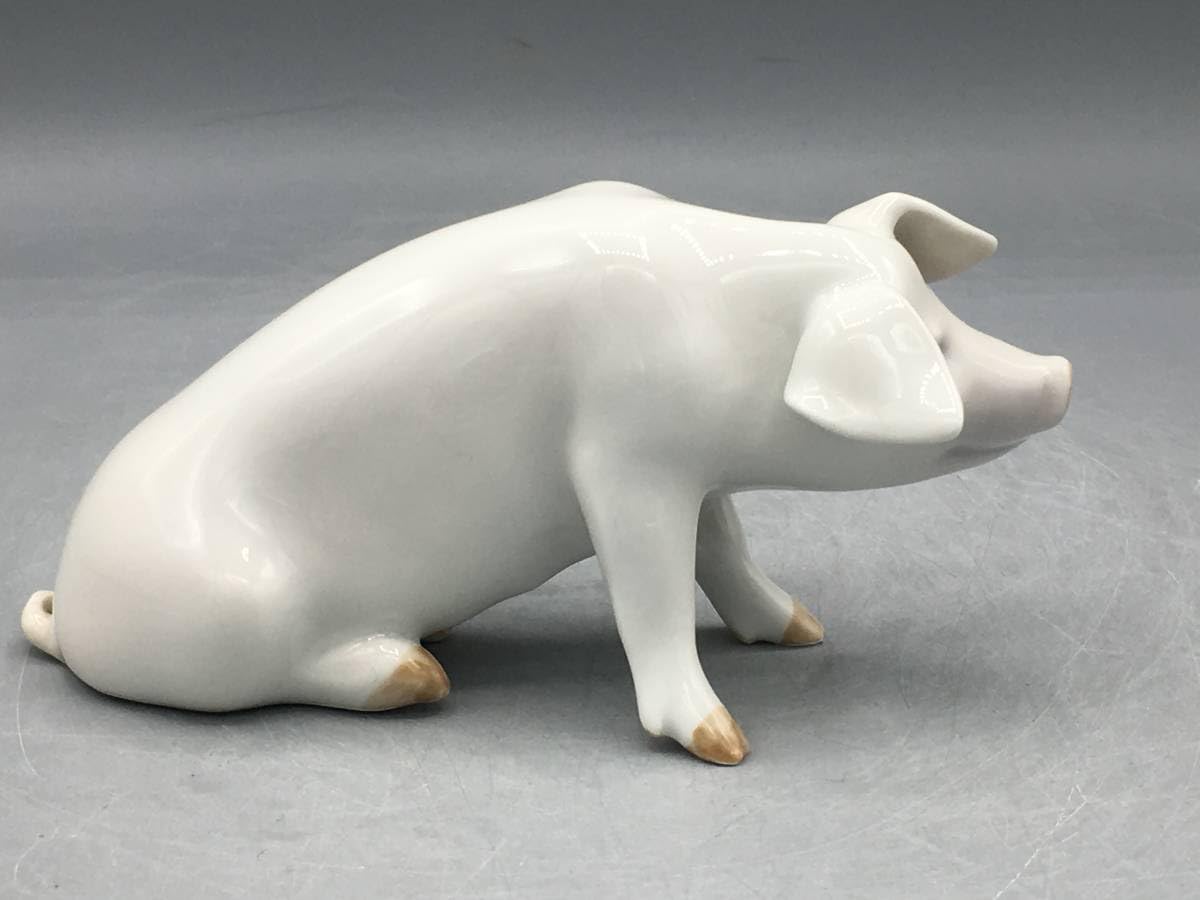 ロイヤルコペンハーゲン　イノシシ置物 陶器　親子　ウリボウ ロイヤルコペンハーゲン イノシシ置物 陶器 親子 ウリボウ