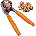 Anwenk Heavy Duty Nutcracker Pecan Walnut Plier Opener Tool with Wood Handle