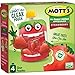 Mott's No Sugar Added Strawberry Applesauce, 3.2 Oz Clear Pouches, 24 Count (6 Packs Of 4), Good Source Of Vitamin C, No Artificial Flavors
