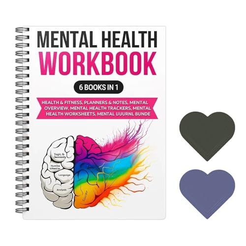 Mental Health Journal Guided Self Care Wellness Diary for Women & Men