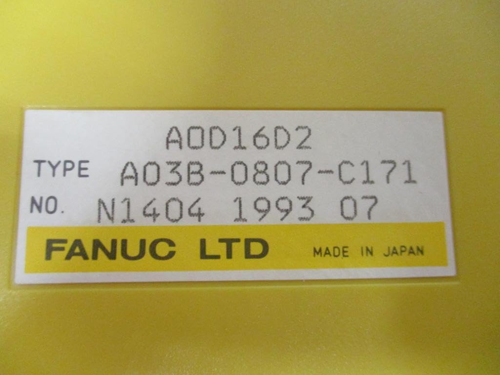 Fanuc AOD16D2 I/O Controller A03B-0807-C171