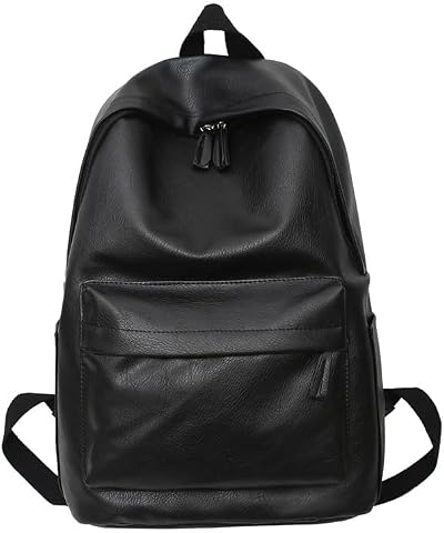Wayfare Men's Leather Backpack with Laptop Compartment Large Capacity with Front and Side Pockets for Work, School, Travel, Daily Use