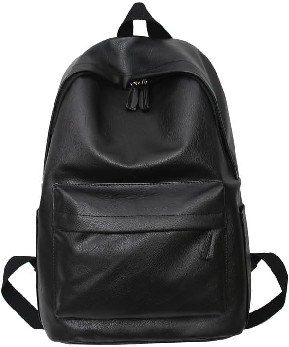 Wayfare Men's Leather Backpack with Laptop Compartment Large Capacity with Front and Side Pockets for Work, School, Travel, Daily Use