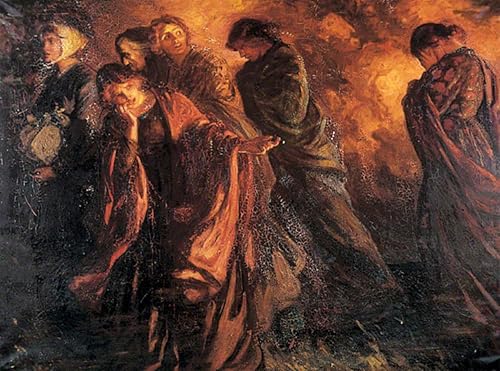 Cuadro Volo di E. Mostyn impreso en lienzo de 60x90cm para dar elegancia a tu salón