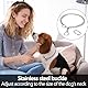 Kettenhalsband Hund, 65cm Hundehalsband Kette Edelstahl Hundehalskette mit Sicherer Schnalle Verstellbare Hundehalsband Kette Halsband für Hund Spazieren Gehen