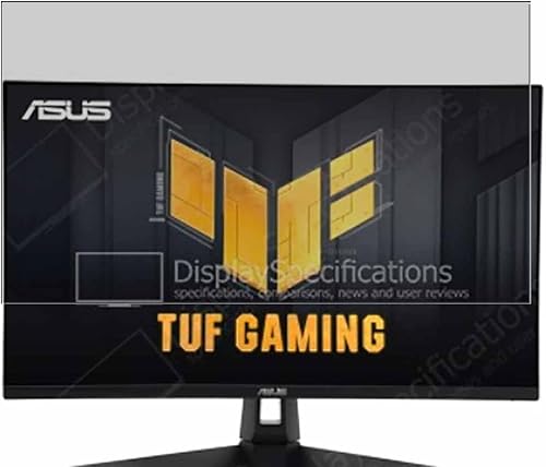 Puccy - Protector de pantalla de privacidad, compatible con Asus TUF Gaming VG27AQM1A de 27 pulgadas, protector de TPU (no protectores de vidrio