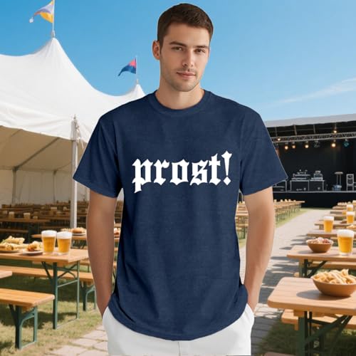 Oktoberfest Shirt Men German Prost-Letter Printing T-Shirts Bavarian Themed Tee Tops2