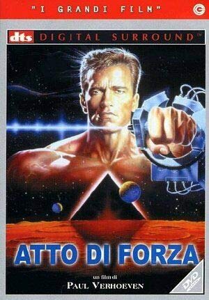 Atto Di Forza película en DVD versión italiana formato físico original de acción