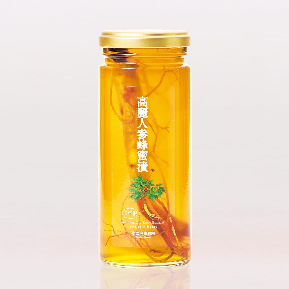 Amazon | 杉養蜂園 高麗人参蜂蜜漬6年根 280g | 杉養蜂園 SUGI BEE