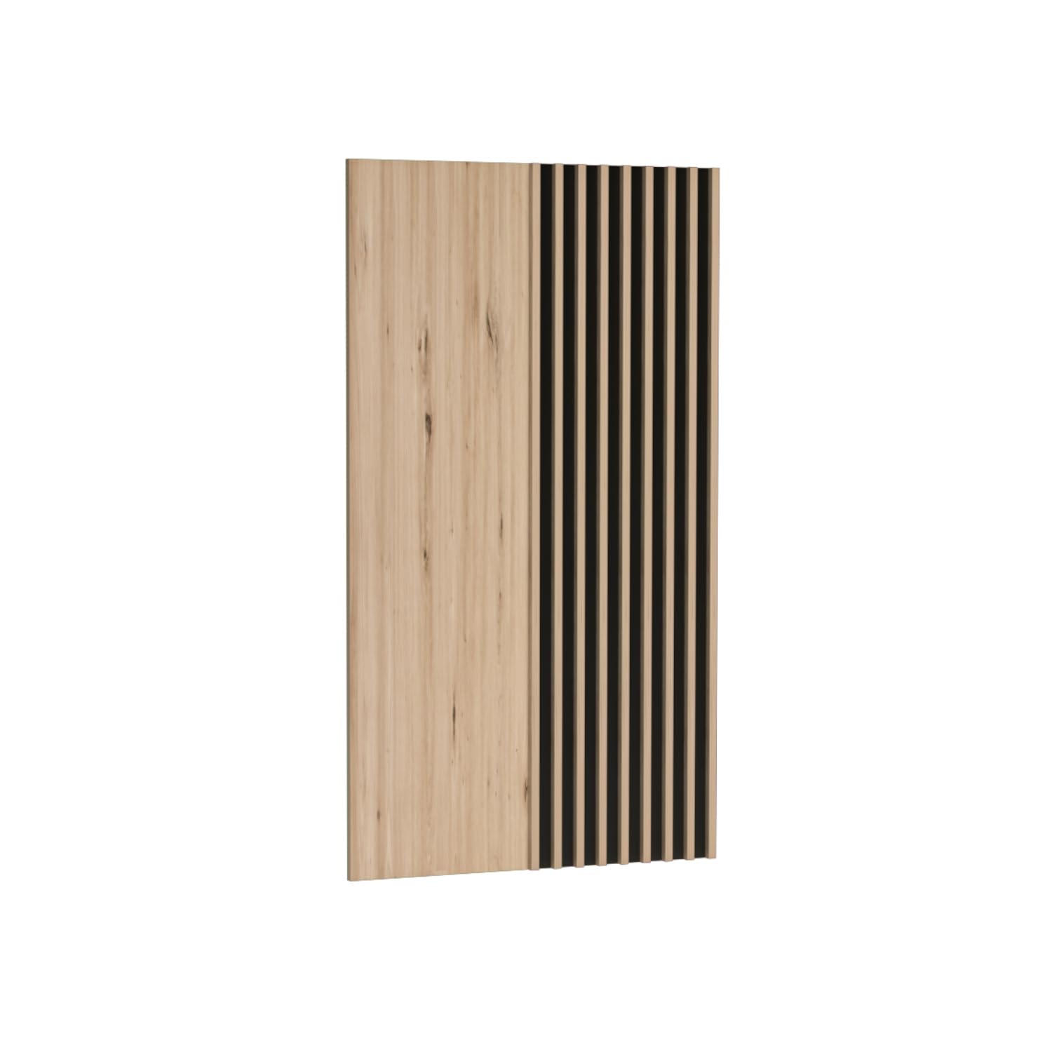 Wandpaneel NAKUSP - Eiche - Lamellen - 80 x 138 x 4 cm